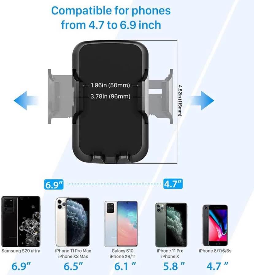 Mount Hold with Long Neck Anti Shake Cradle 2022 Version comparable for all phones model