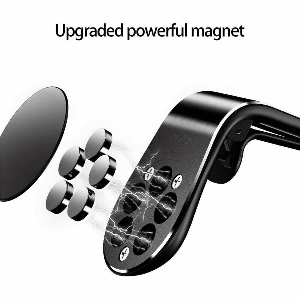 2-Pack Car Magnet Magnetic Air Vent Mount Holder Universal For Mobile Cell